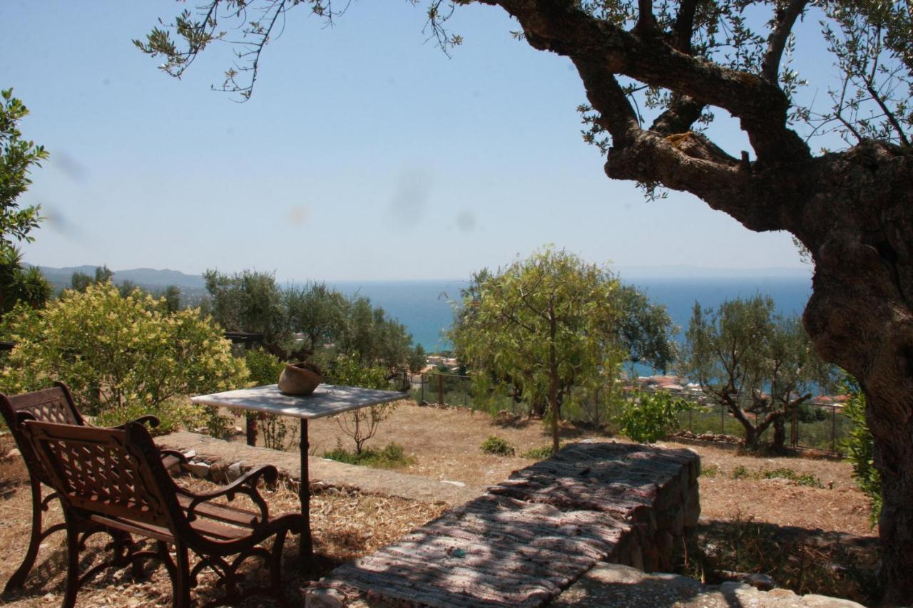Sea And Mountain View Villa Kalamáta Kültér fotó