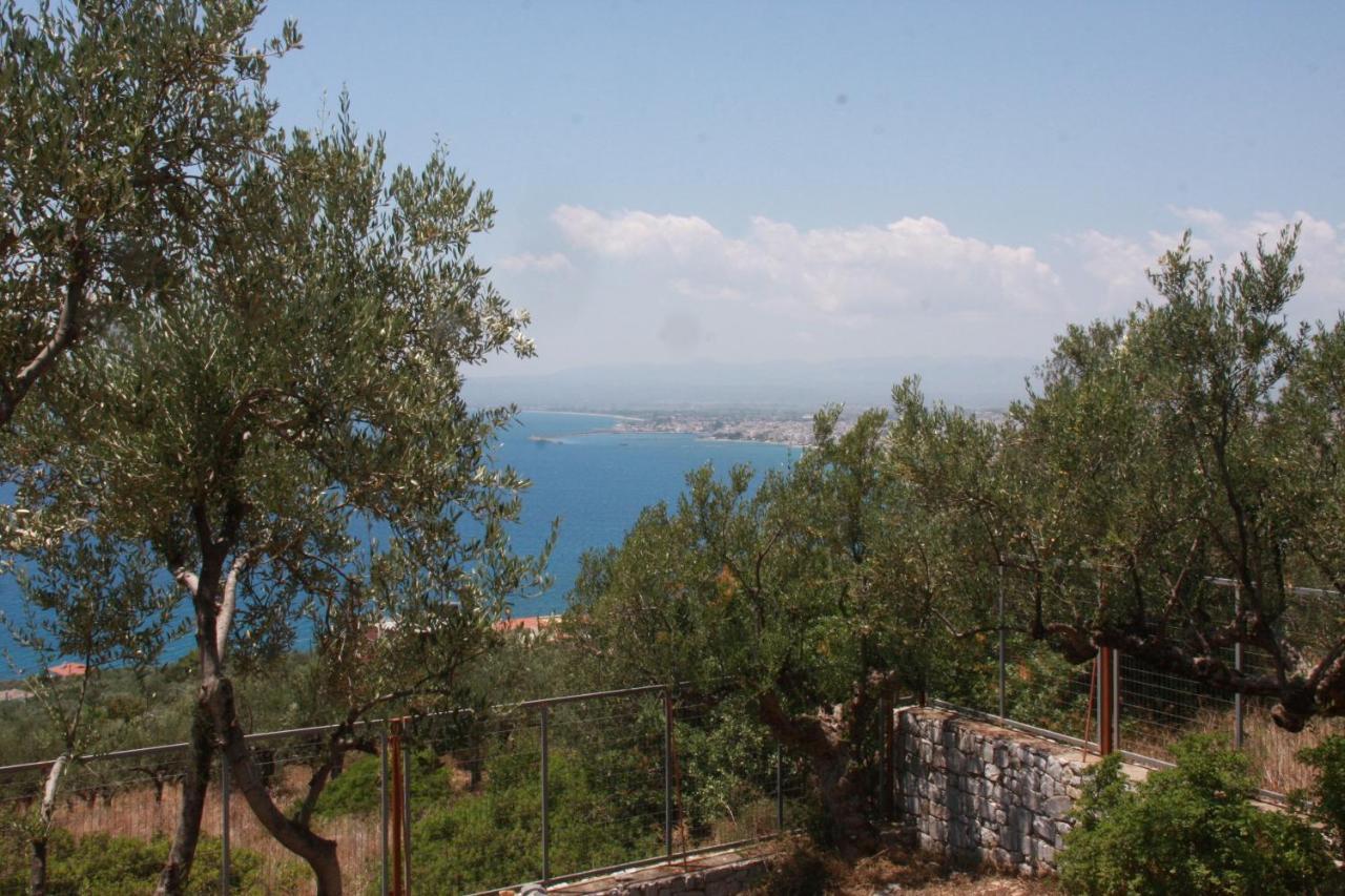 Sea And Mountain View Villa Kalamáta Kültér fotó