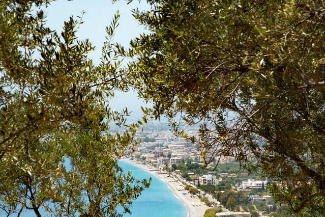 Sea And Mountain View Villa Kalamáta Kültér fotó