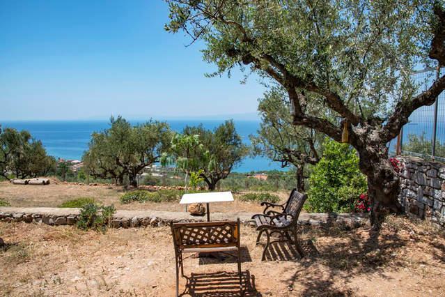 Sea And Mountain View Villa Kalamáta Kültér fotó