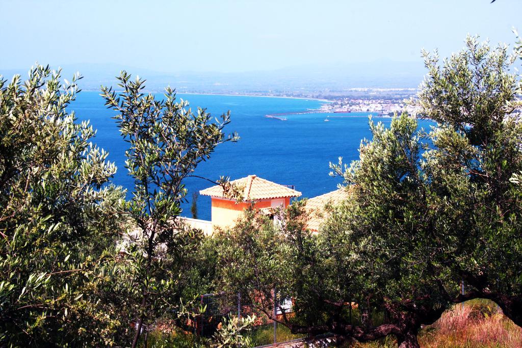 Sea And Mountain View Villa Kalamáta Kültér fotó